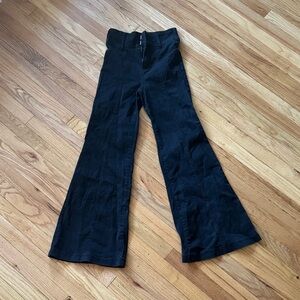 Alger’s Stare Black High-Waist Flared Jean S